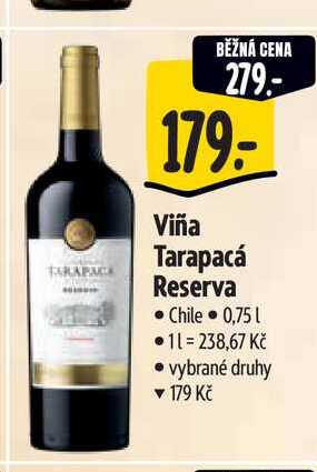  Viña Tarapacá Reserva 0,75 l