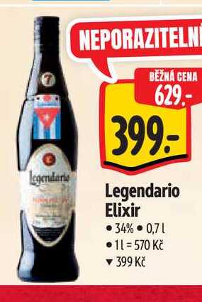   Legendario Elixir  0,7 l