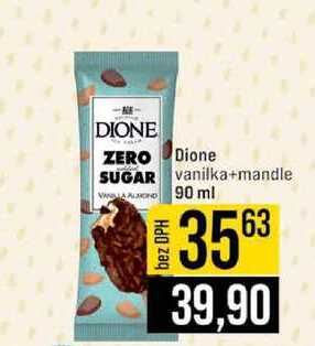 Dione vanilka+mandle 90 ml