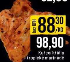 Kuřecí křídla tropické marinádě 1kg