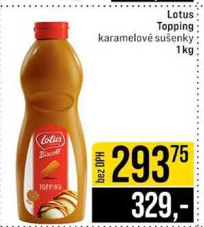 Lotus Topping karamelové sušenky 1 kg