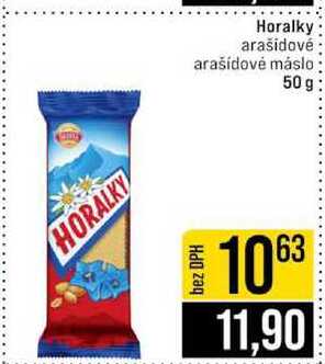 Horalky arašidové arašídové máslo 50 g
