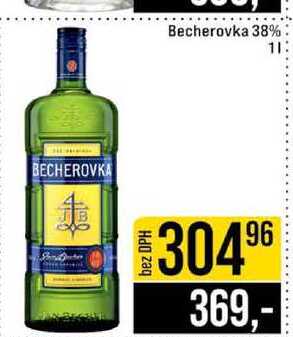 Becherovka 38% 1l