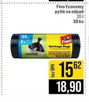 Fino Economy pytle na odpad 35l 30 ks