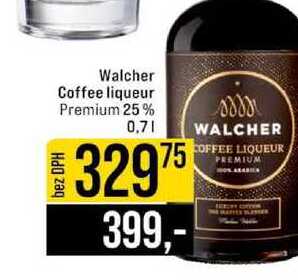 Walcher Coffee liqueur Premium 25% 0,7l