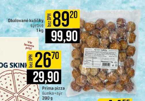 Obalované kuličky syrové 1kg 