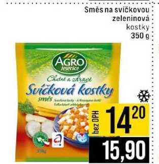 Směs na svíčkovou zeleninová kostky 350 g 