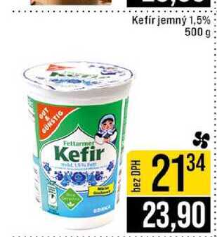 Kefír jemný 1,5% 500 g 