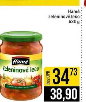 Hamé zeleninové lečo 530 g