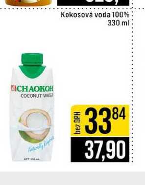 Kokosová voda 100% 330 ml