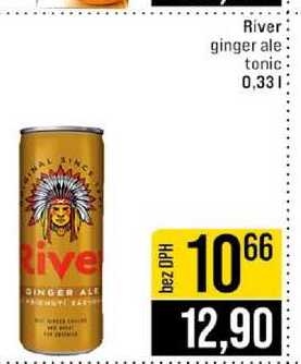 River ginger ale tonic 0,33l