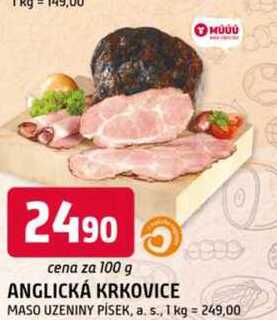 Anglická krkovice 100g