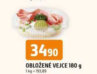 Obložené vejce 180g