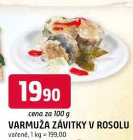 Varmuža Závitky v rosolu 100g