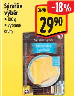 Sýrařův výběr, 100 g 