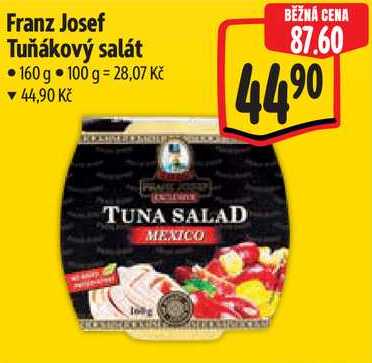 Franz Josef Tuňákový salát, 160 g  
