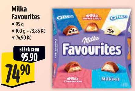 Milka Favourites, 95 g