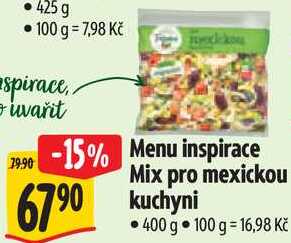 Menu inspirace Mix pro mexickou kuchyni, 400 g