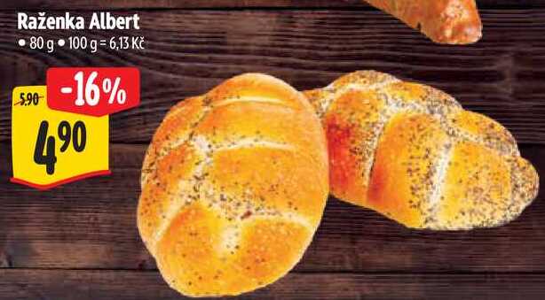 Raženka Albert, 80 g 
