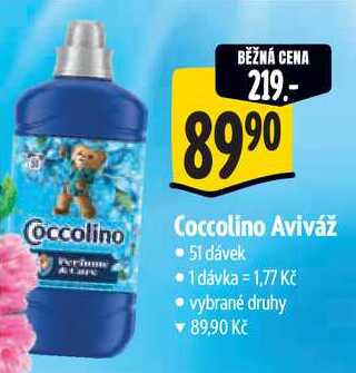 Coccolino Aviváž, 51 dávek 