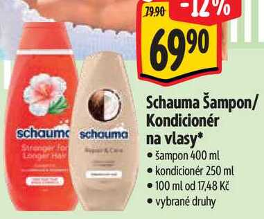 Schauma Kondicionér na vlasy, 250 ml