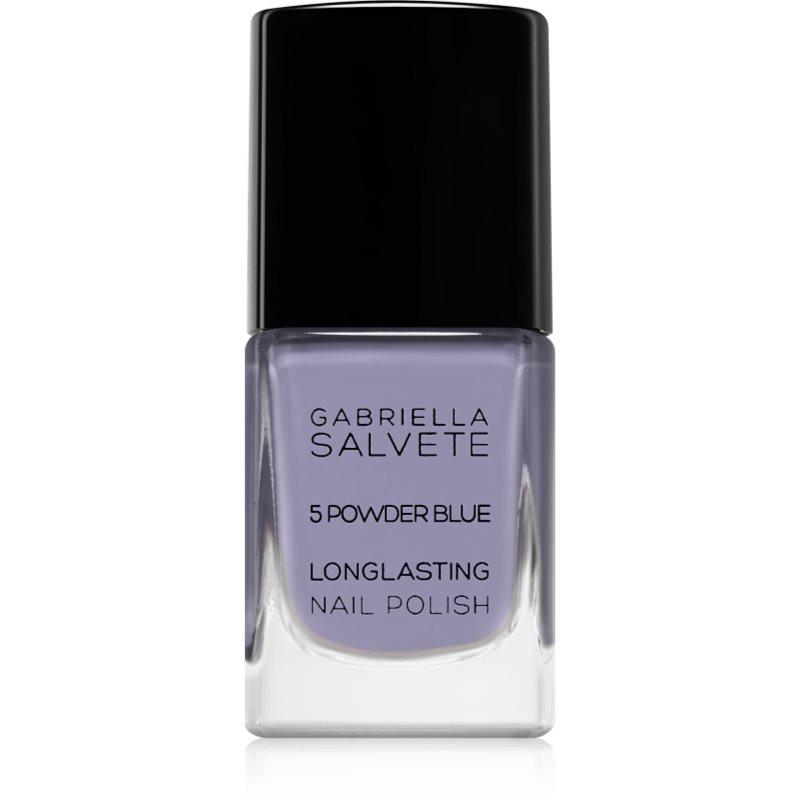Gabriella Salvete Longlasting Enamel dlouhotrvající lak na nehty s vysokým leskem odstín 5 Powder Blue 11 ml