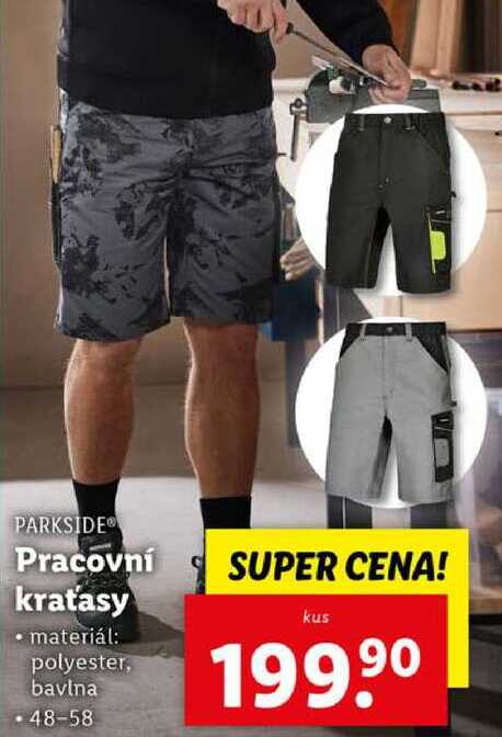 Pracovní kraťasy 
