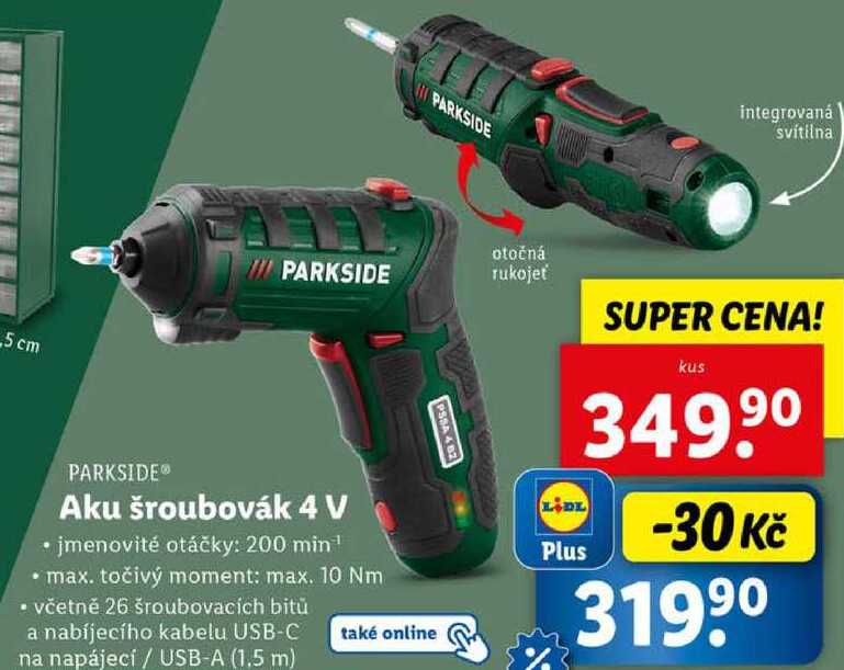 Aku šroubovák 4 V