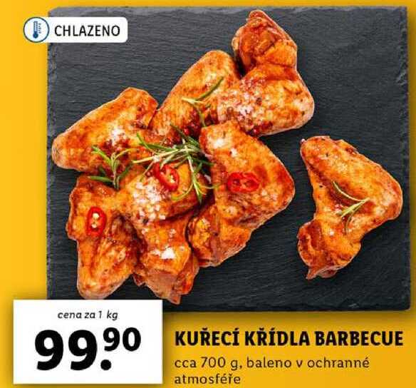 KUŘECÍ KŘÍDLA BARBECUE, cena za 1 kg