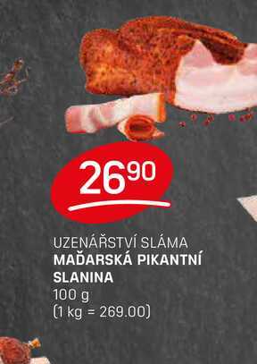 MAĎARSKÁ PIKANTNÍ SLANINA 100g