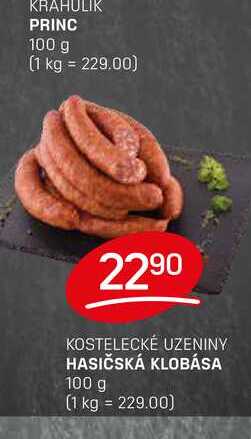 HASIČSKÁ KLOBÁSA 100g