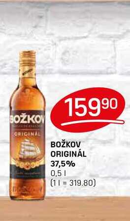 BOŽKOV ORIGINÁL 37,5% 0,5l