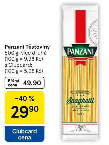 Panzani Těstoviny 500 g 