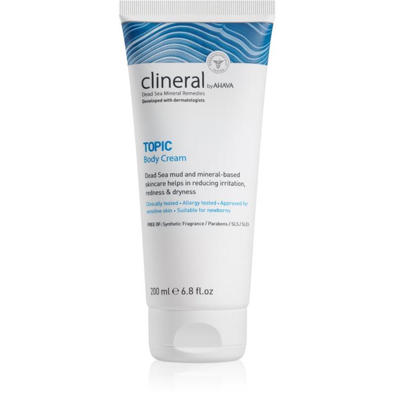 AHAVA Clineral TOPIC zklidňující tělový krém pro atopickou pokožku 200 ml