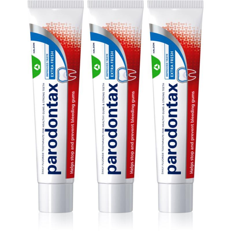 Parodontax Extra Fresh zubní pasta proti krvácení dásní 3 x 75 ml