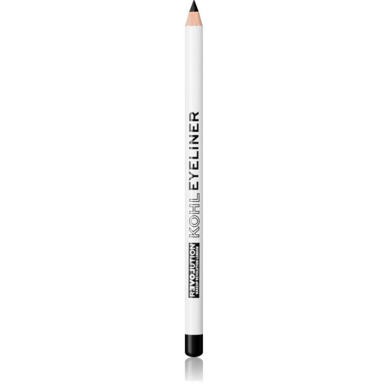 Revolution Relove Kohl Eyeliner tužka na oči odstín Black 1,2 g