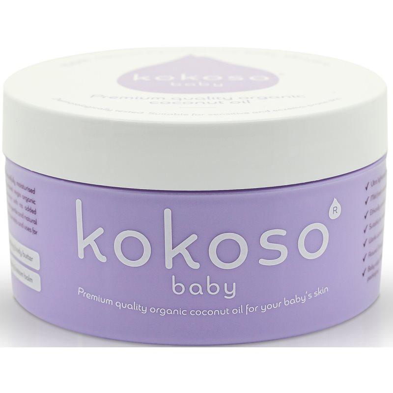 Kokoso Baby Kids bio kokosový olej pro citlivou pokožku pro děti od narození 168 g