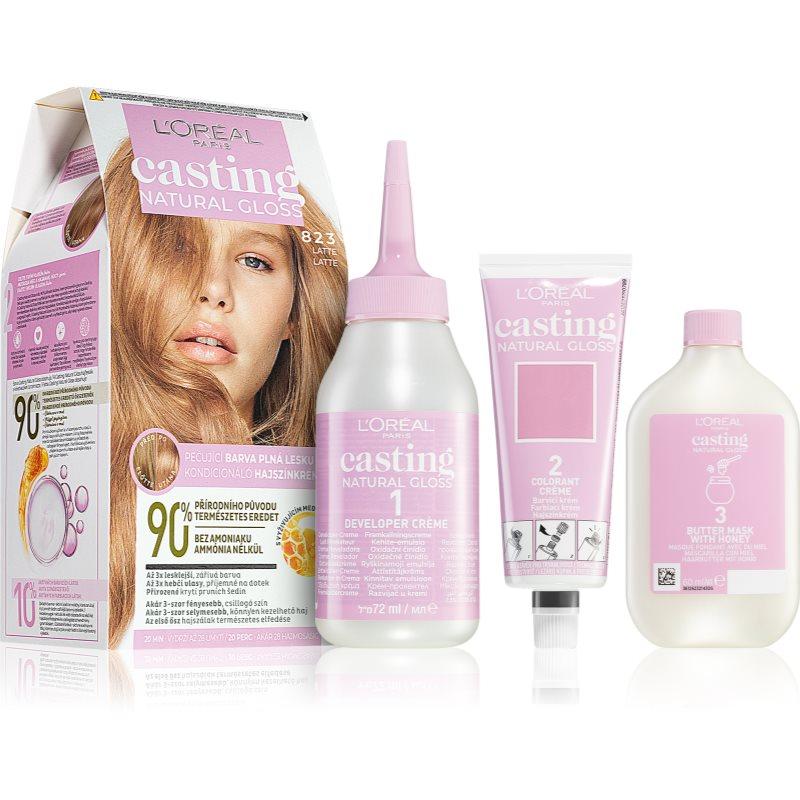 L’Oréal Paris Casting Creme Natural Gloss semipermanentní barva na vlasy odstín 823 LIGHT BLONDE VANILLE