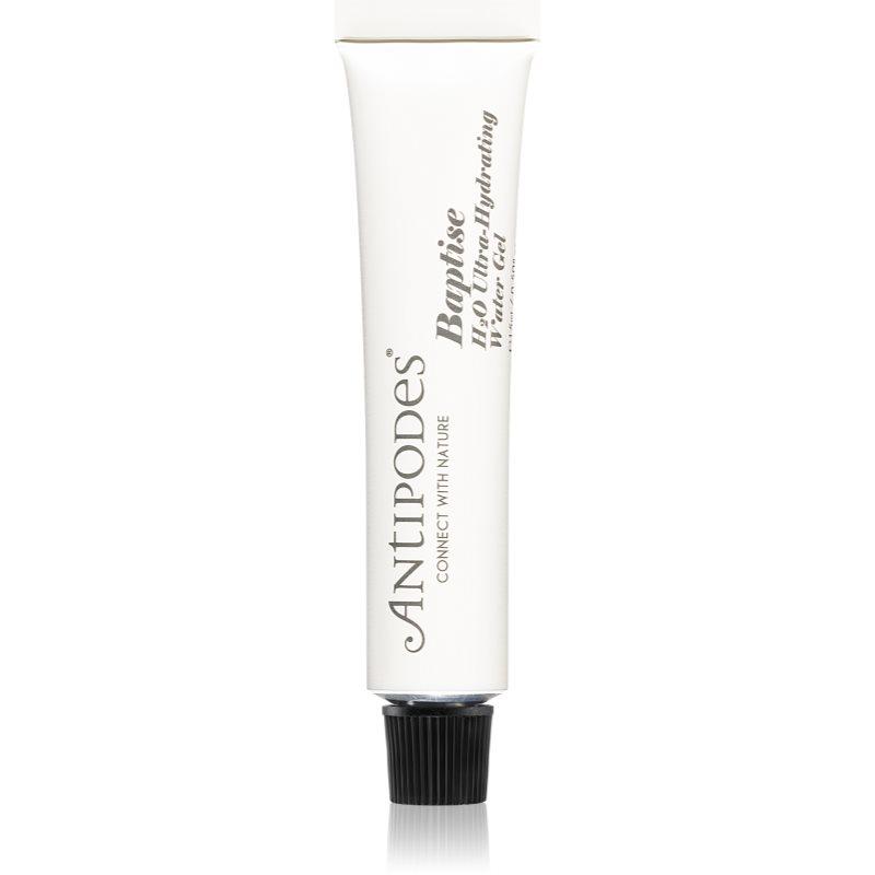 Antipodes Baptise H₂O Ultra-Hydrating Water Gel lehký hydratační gelový krém na obličej 15 ml