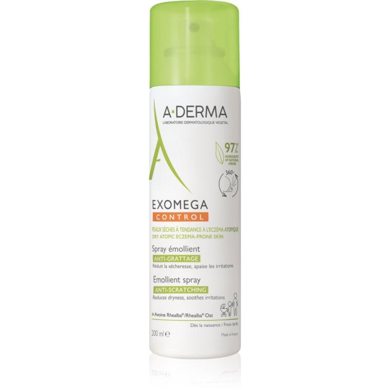 A-Derma Exomega Control Emollient spray hydratační krém pro posílení ochranné bariéry citlivé a atopické pokožky ve spreji 200 ml