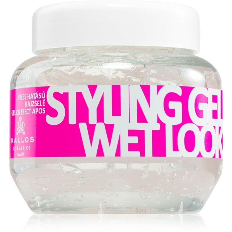 Kallos Kallos Classic Styling Gel gel na vlasy s mokrým efektem ultra silná fixace Wet Look 275 ml