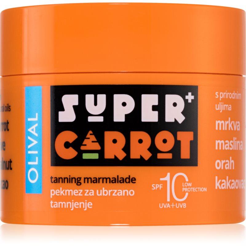 Olival SUPER Carrot Tanning Jam přípravek k urychlení a prodloužení opálení SPF 10 100 ml