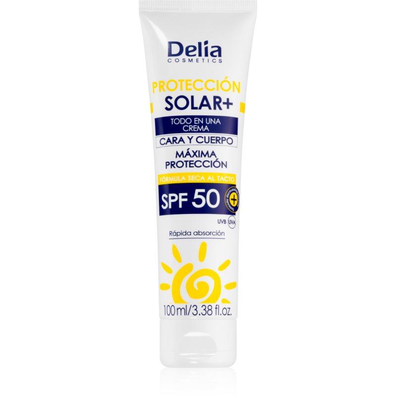 Delia Cosmetics Sun Protect ochranný pleťový krém SPF 50 100 ml