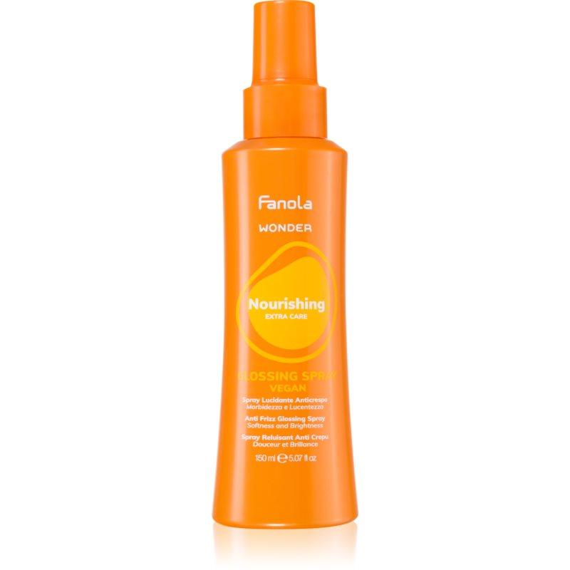 Fanola Wonder Nourishing sprej na vlasy pro nepoddajné a krepatějící se vlasy 150 ml