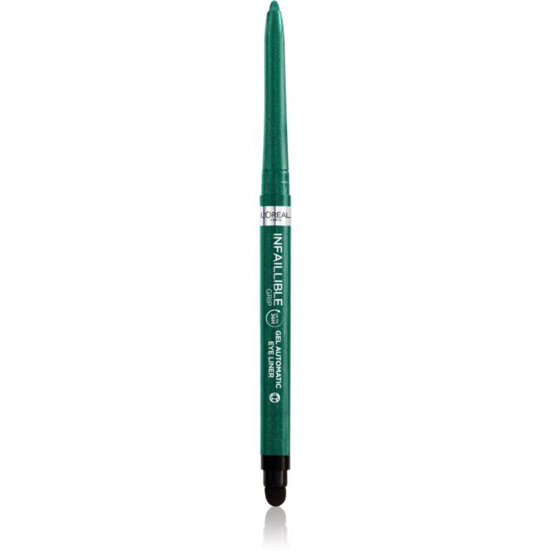 L’Oréal Paris Infaillible Grip 36h Gel Automatic Liner voděodolná gelová tužka na oči Green 5 g