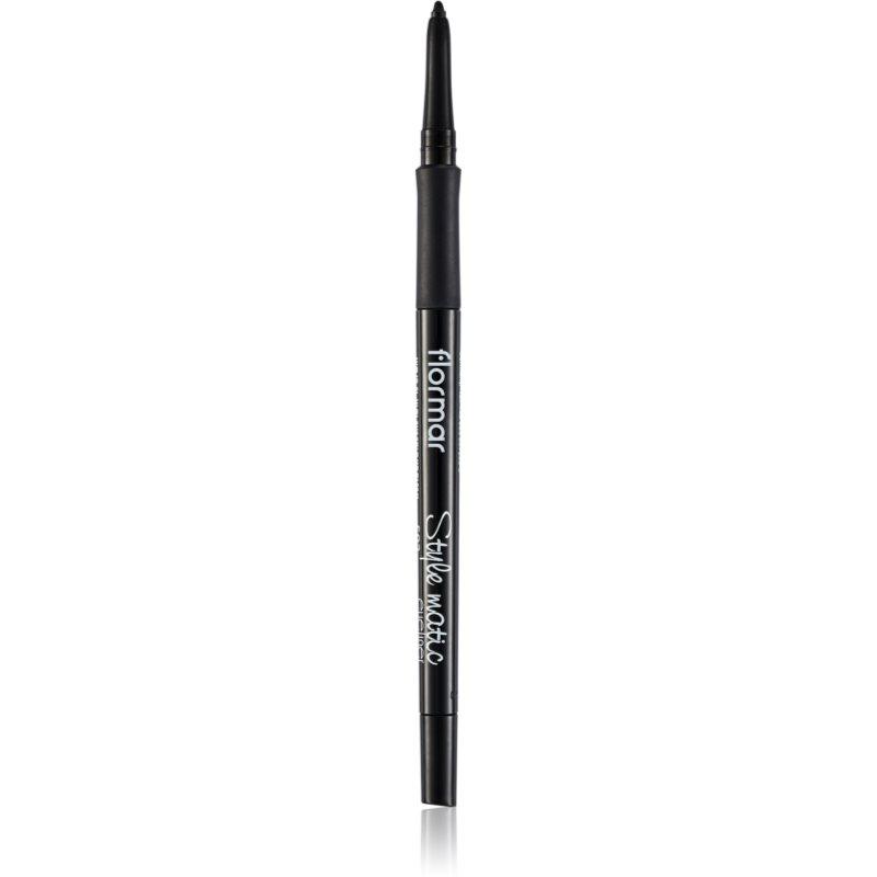flormar Style Matic Eyeliner automatická tužka na oči voděodolná odstín S02 New Black 0,35 g
