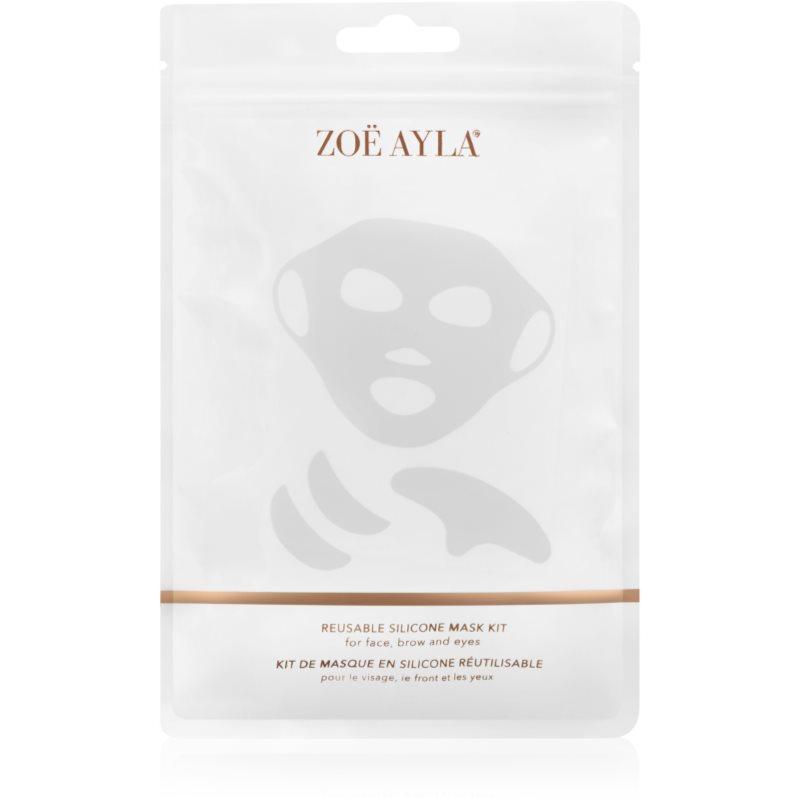 Zoë Ayla Reusable Silicone Mask Set sada pleťových masek