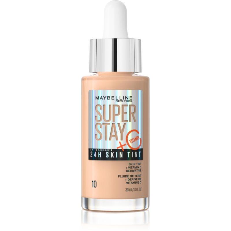 MAYBELLINE NEW YORK SuperStay Vitamin C Skin Tint sérum pro sjednocení barevného tónu pleti odstín 10 30 ml