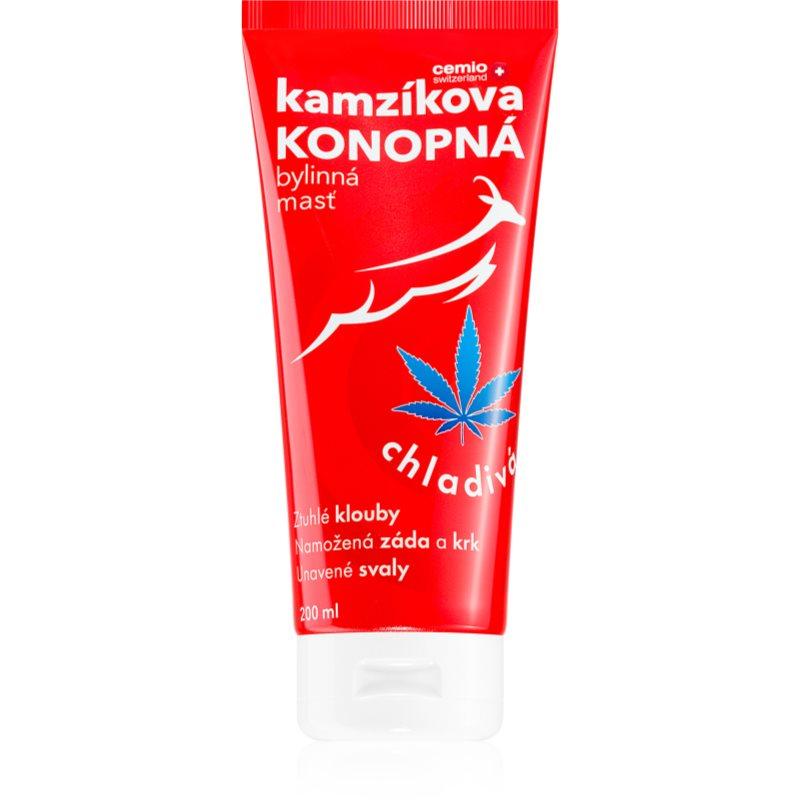 Cemio Kamzíkova konopná mast mast s chladivým účinkem 200 ml