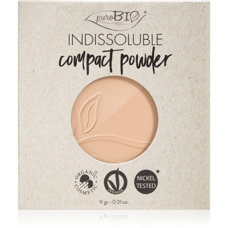 puroBIO Cosmetics Indissouble kompaktní pudr náhradní náplň odstín 02 9 g